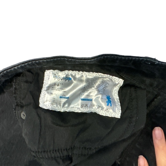 Ksubi Men's Laid Black Jeans Size 34 - Picture 3 of 7